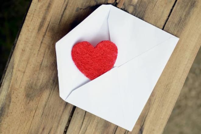 I will write a love letter to your partner or crush