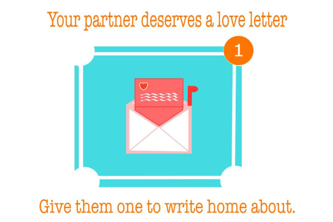 I will write a personal love letter
