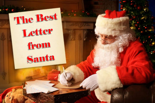 I will write a personalized letter from santa