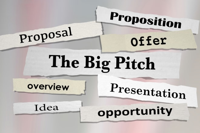 I will write a persuasive business proposal or business case