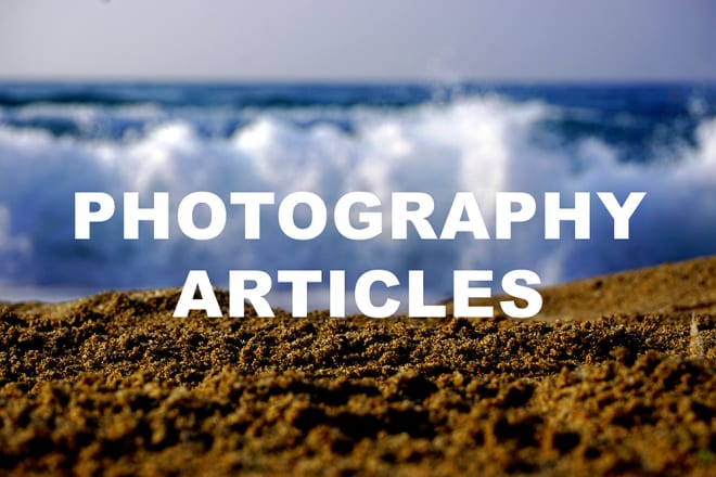 I will write a pro photography article for your website or blog