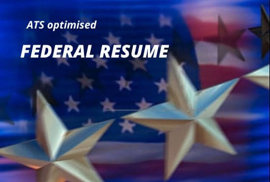 I will write a professional federal resume for USA jobs