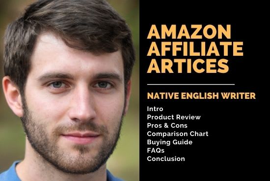 I will write amazon affiliate articles with perfect grammar and SEO