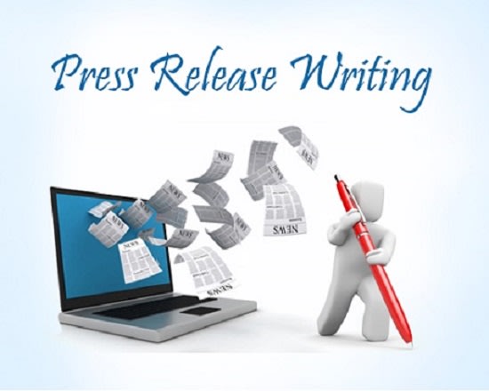 I will write and submit press releases for you