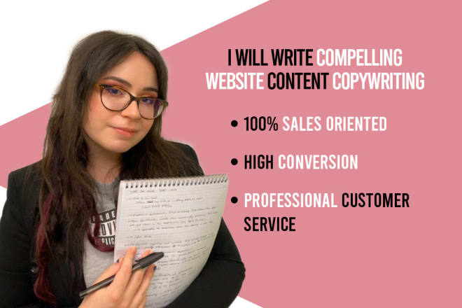 I will write compelling website content copywriting