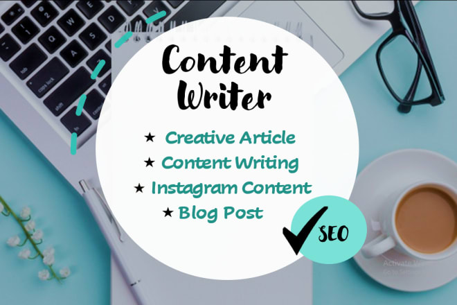 I will write creative blog, instagram and web content