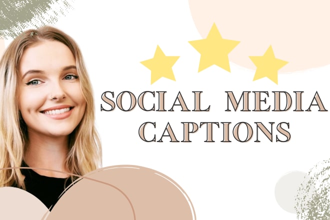 I will write engaging instagram copy and social media captions
