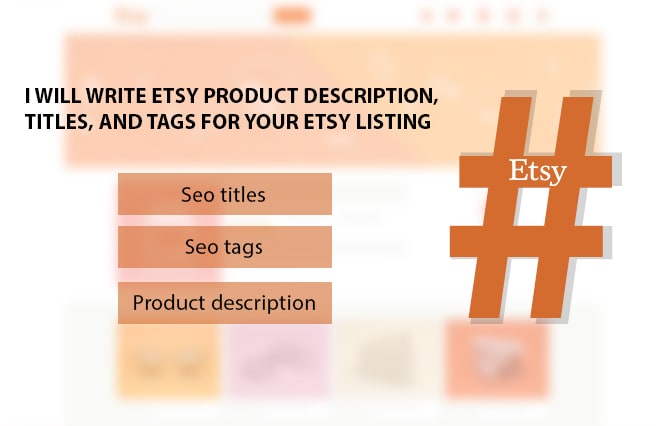 I will write etsy SEO titles and tags for your etsy listings