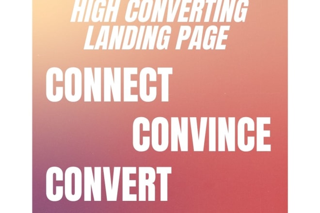 I will write high converting landing page copy