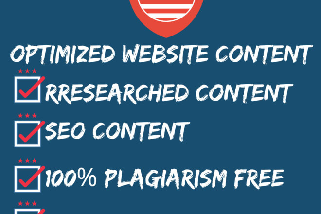 I will write killer SEO website content or copy writers
