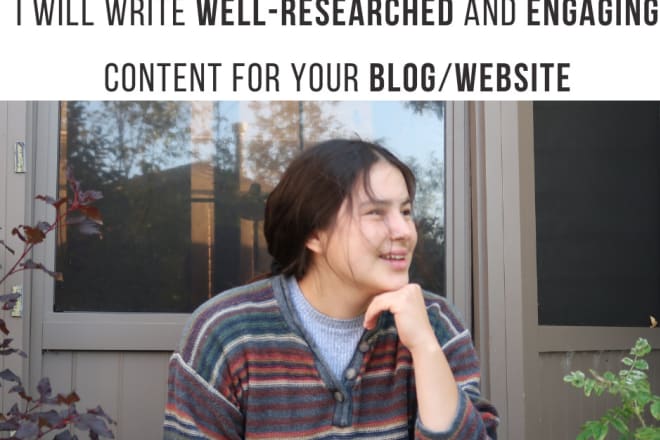 I will write original and engaging content for your blog