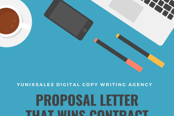 I will write proposal letter that wins contract