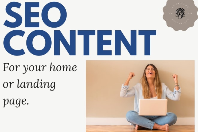 I will write SEO content for your homepage