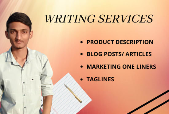 I will write SEO optimized product description that converts