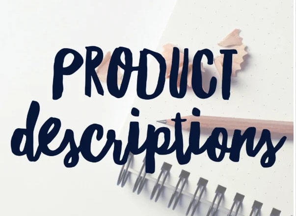 I will write shopify, amazon, ebay and other product description