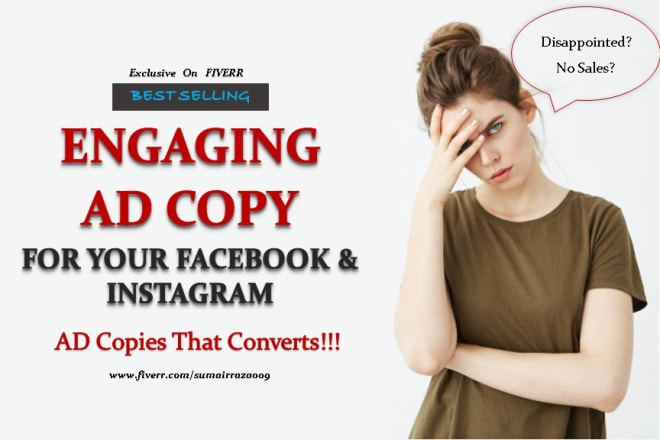 I will write superb facebook and instagram ad copy that sells