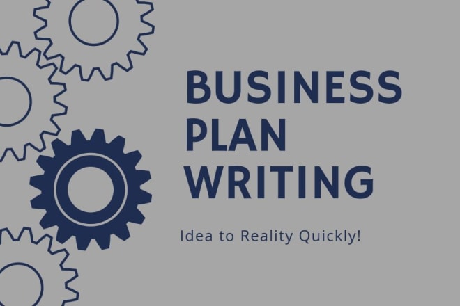 I will write you an outstanding startup business plan for investors or loan