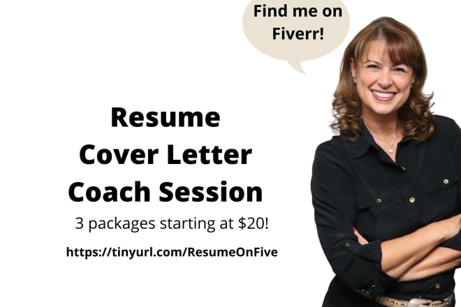 I will write your modern resume, cover letter and coaching sessions