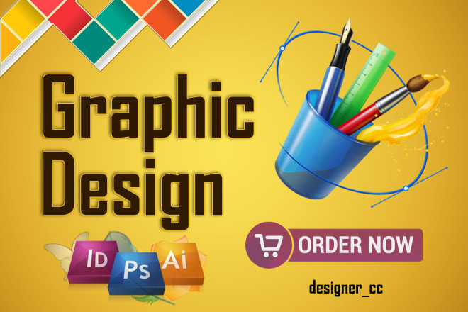 I will your freelance graphic designer