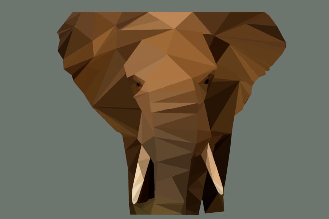 I will a low poly design of any pic you want
