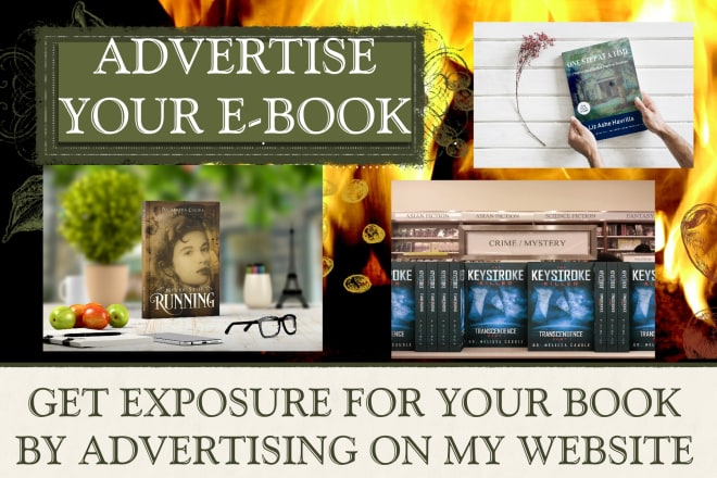 I will advertise ebook or novel on my sidebar in my blog or website
