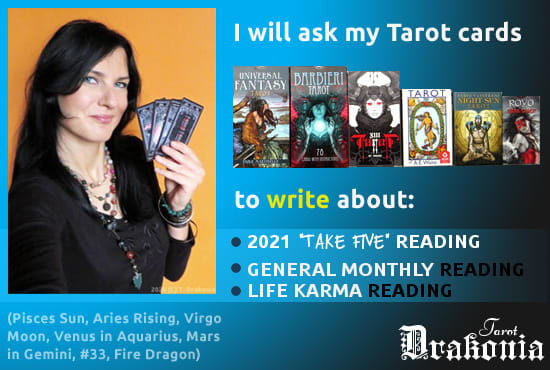 I will ask my tarot cards about 2021 take five reading, monthly, life karma