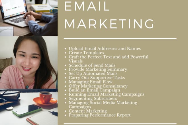 I will be your email marketing specialist