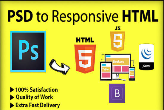 I will be your front end web developer, designer, html css bootstrap