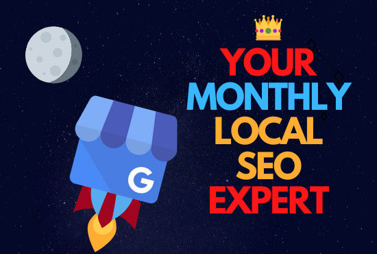 I will be your monthly local SEO expert for google maps