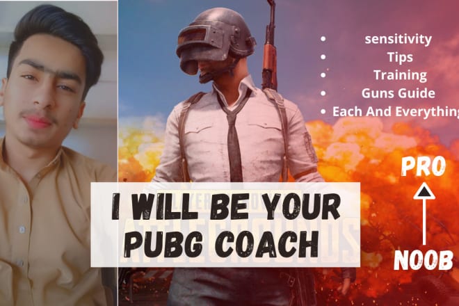 I will be your pubg mobile coach and make you pro