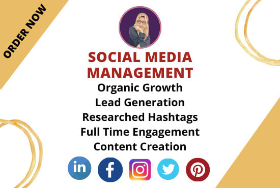 I will be your social media marketing manager