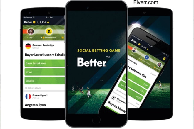 I will build expert sporting,earning,gaming app and sport website