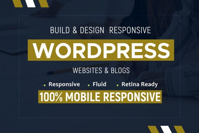 I will build modern professional wordpress website design or blog