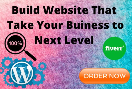 I will build websites that take your business to the next level