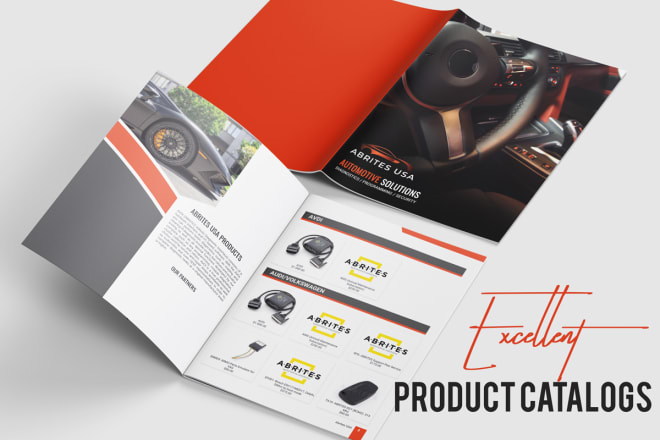 I will create a beautiful product catalog for you