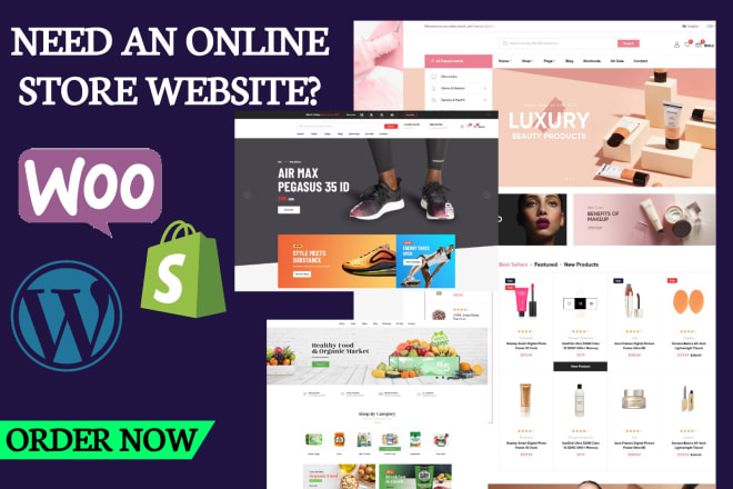 I will create a complete e commerce website for you