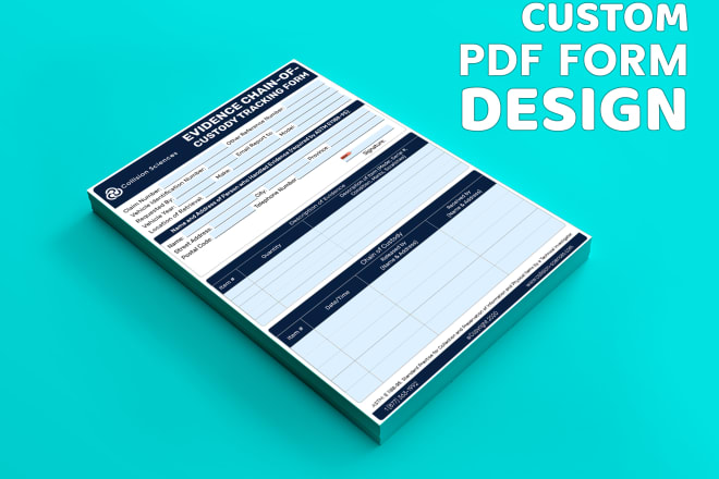 I will create a fillable PDF form