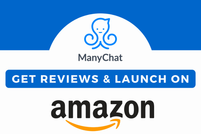 I will create a manychat bot for your amazon business on facebook