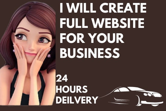 I will create a professional wordpress within 24 hours website