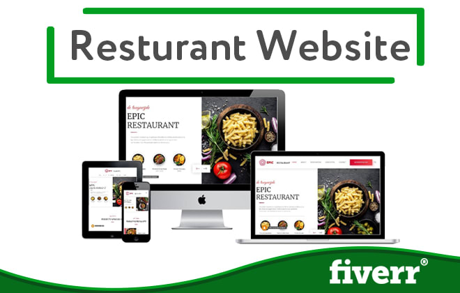 I will create a restaurant website with online ordering system