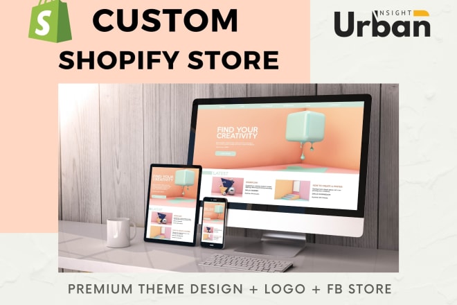 I will create a shopify store or customize shopify website design and shopify redesign