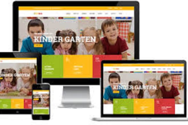 I will create a website for school or educational institutes