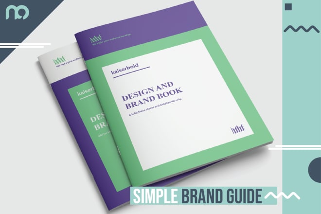 I will create amazing brand manual guide