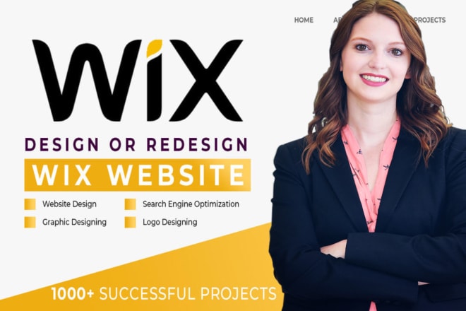 I will create amazing full custom wix website, logo, SEO and more