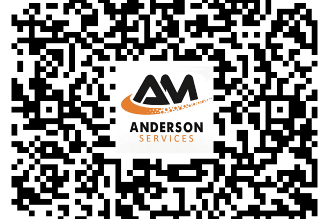 I will create and customise qr codes with your logo for you