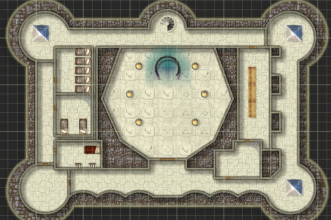 I will create battlemaps maps for tabletop rpgs
