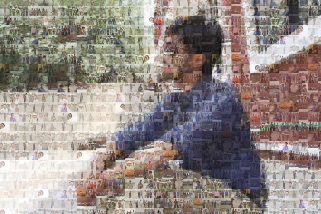 I will create extraordinary picture mosaic for you