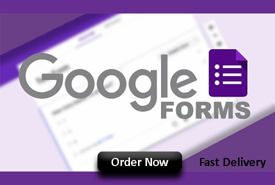 I will create google forms spreadsheet within short time