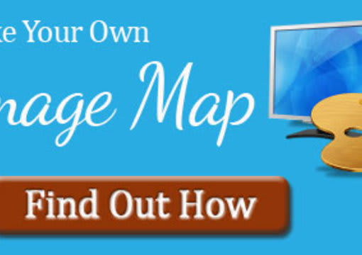 I will create image map in HTML code for your image with links