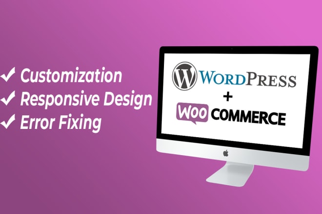 I will create or fix your wordpress website or woocommerce store